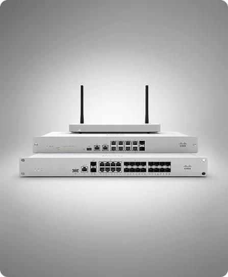 Dashboard de Cisco Meraki administrando red en la nube